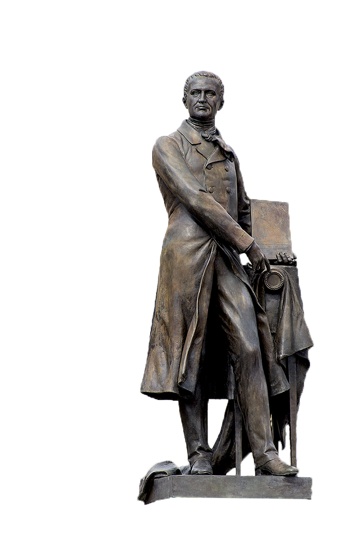 Statue Nicéphore Niépce